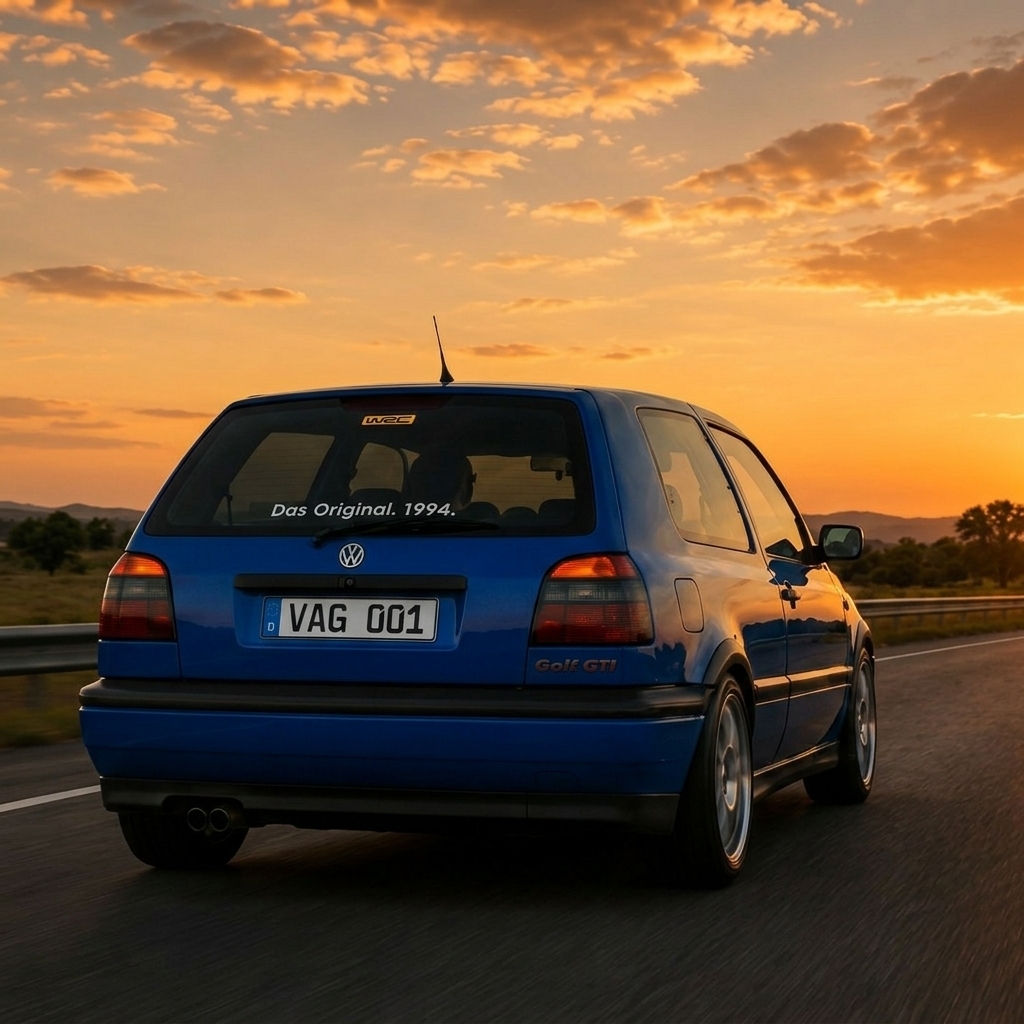 Golf GTI MK3 en la ruta